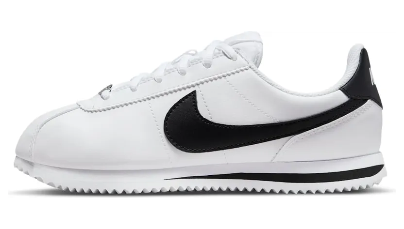 Nike Cortez Basic SL GS White Black (904764-102)