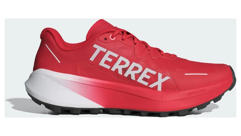 adidas Terrex Agravic 3 Trail Pure Ruby Dash Grey Cloud White (JR4030)