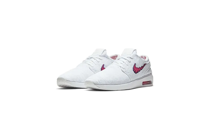 Nike SB Air Max Janoski 2 White White/Midnight Navy-Watermelon (AQ7477-104)