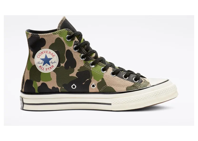 Converse Chuck 70 Hi Camo (163407C)
