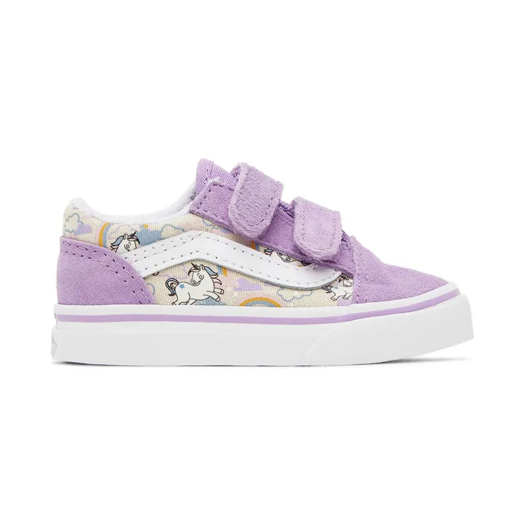 Vans Baby Purple Old Skool V Sneakers (VN0A4VJJBD9)