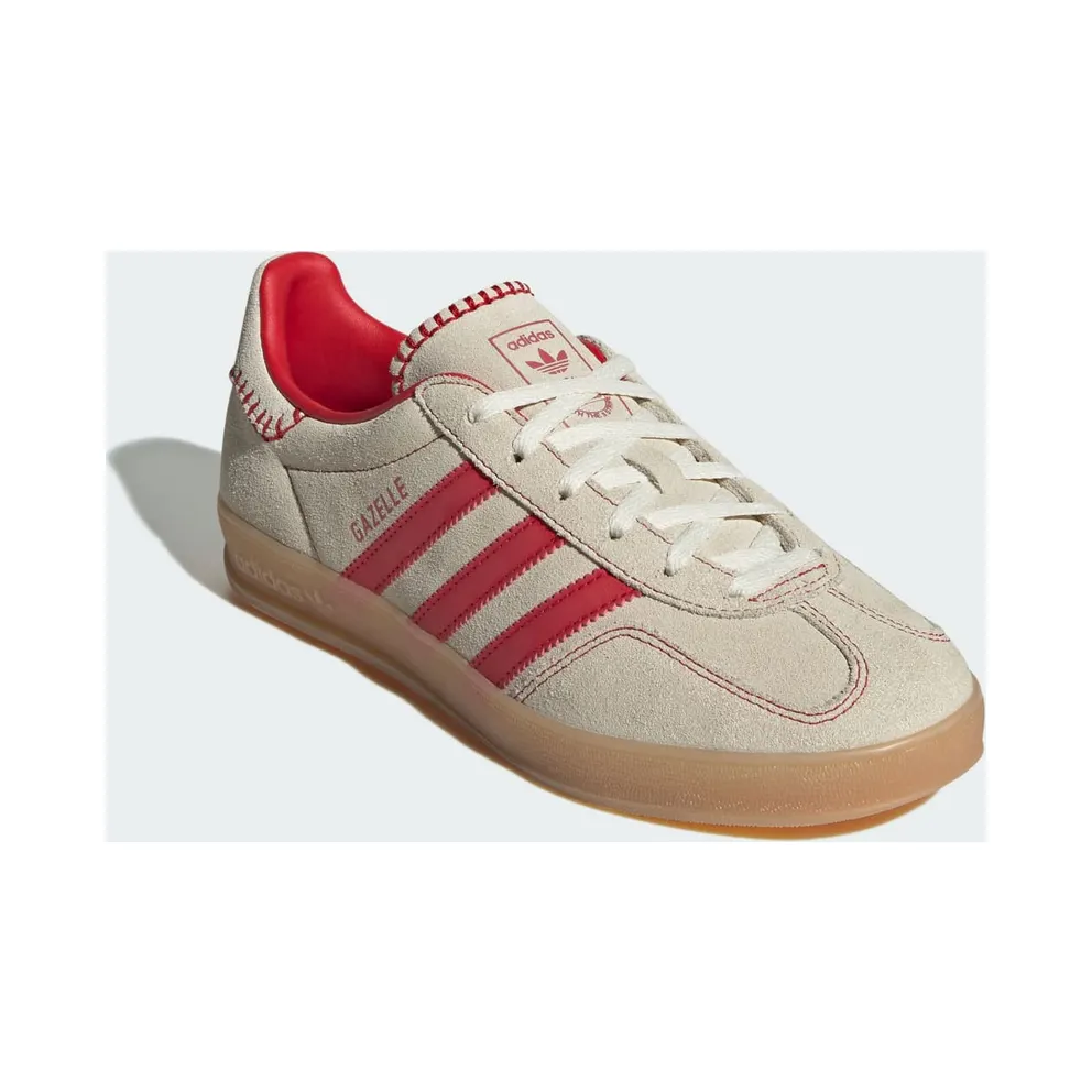 adidas Gazelle Indoor Beige Better Scarlet (JS1402)