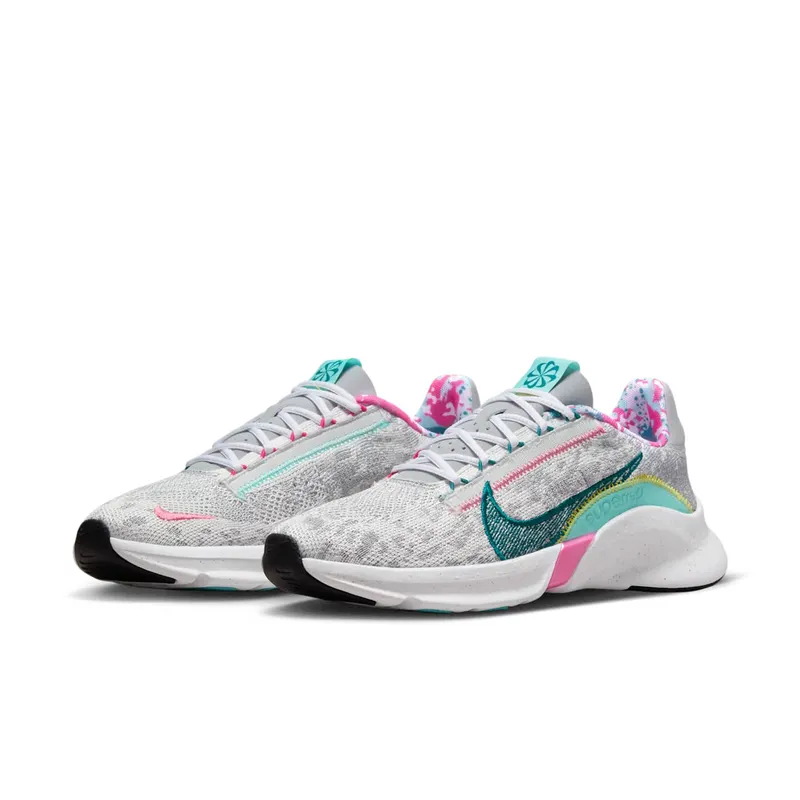 Nike SuperRep Go 3 Flyknit Next Nature Training Grey (DH3393-001)