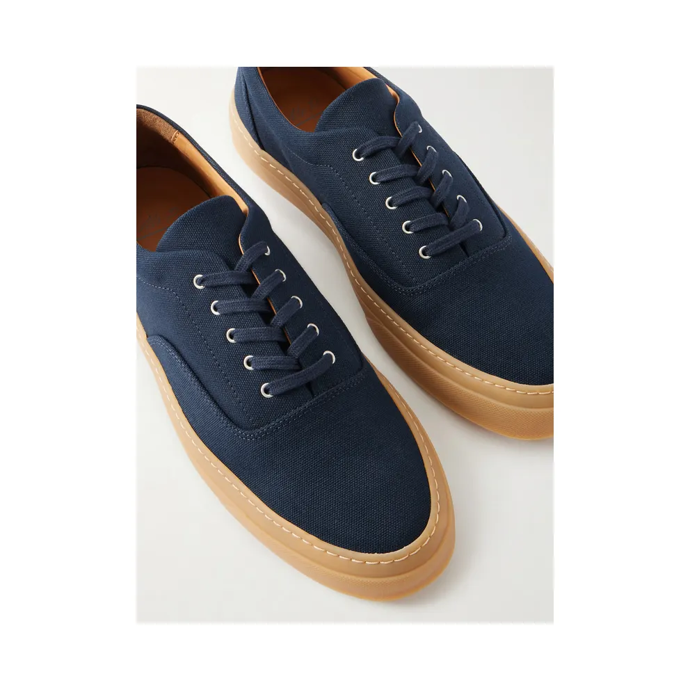 Mr P. Classic Plimsoll Canvas Blu Notte – Last 31049 (MPF261033)