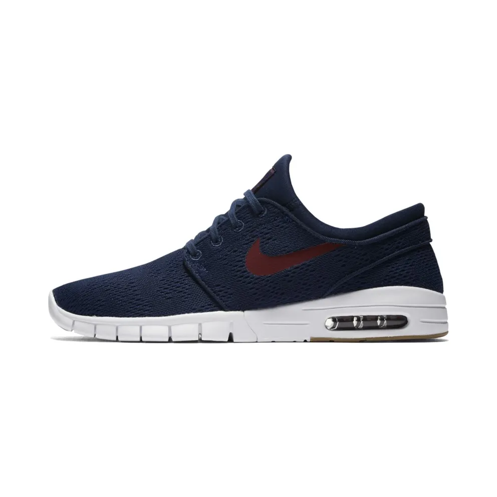 Nike Stefan Janoski Max “Binary Blue / Gum Light Brown / Team Red” (631303-469)
