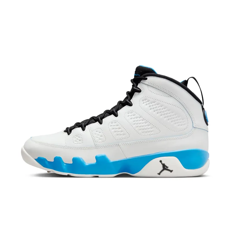 Air Jordan 9 Retro Summit White/Dark Powder Blue/Black (FQ8992-101)