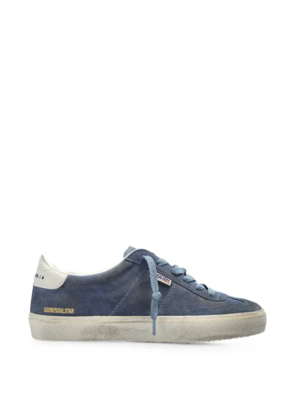 Golden Goose Soul Star suède sneakers – Blue (GWF00464F008756)
