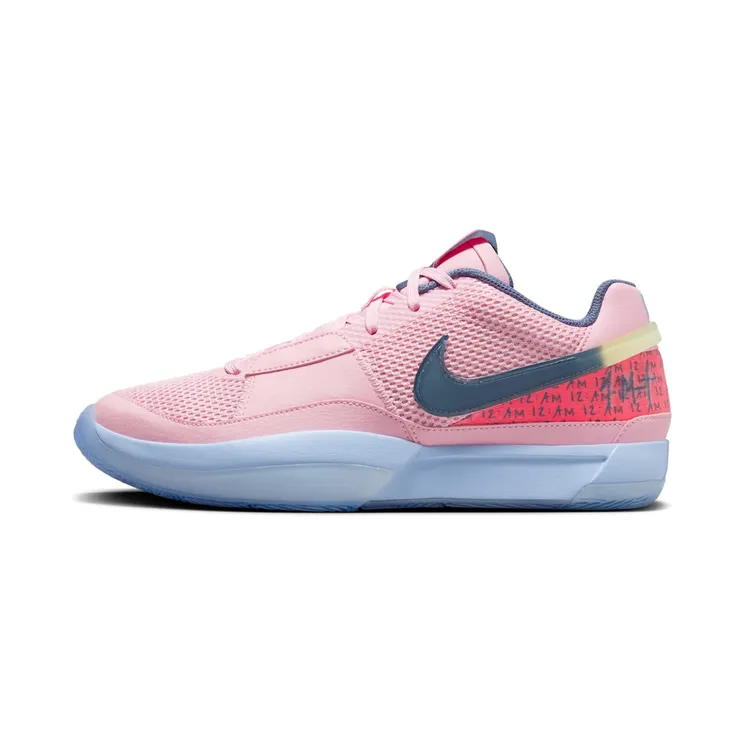 Nike Ja 1 Day One “Medium Soft Pink / Cobalt Bliss / Citron Tint / Diffused Blue” (FV1281-600)