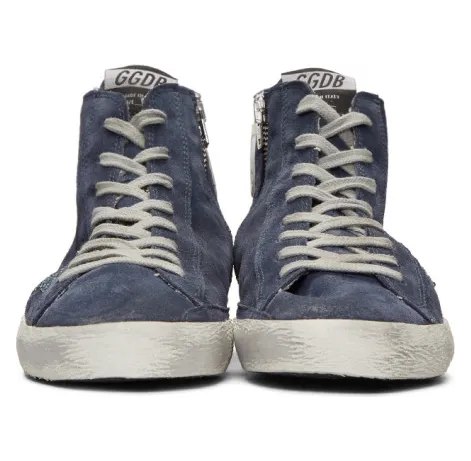 Golden Goose SSENSE Exclusive Navy Monday Francy Sneakers (F34WS591.B77) (2)