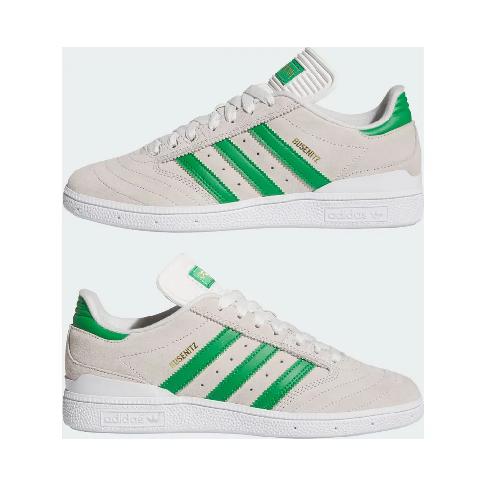 Adidas Busenitz Pro Crystal White / Crystal White / Gold Metallic (JH8133)