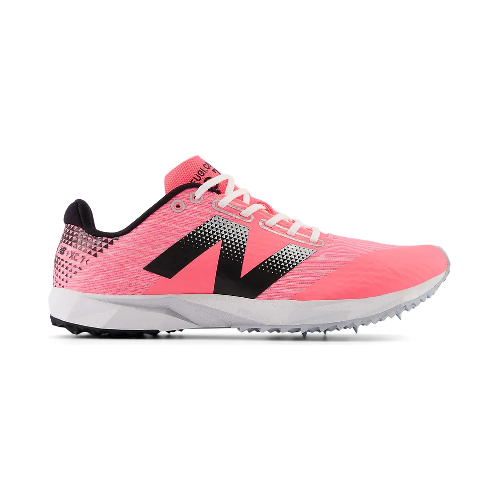 New Balance FuelCell XC7 v5 Ultra Pink Black Silver Metallic (WXCS7LP5)
