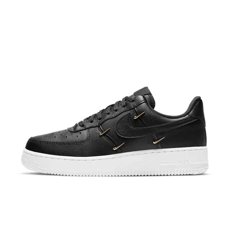 Nike Air Force 1 LX Black (W) Black/Metallic Gold-Hyper Royal-Black (CT1990-001)