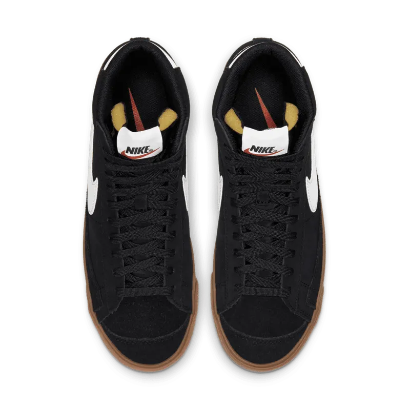 Nike Blazer Mid 77 Black White Gum (W) Black/White-Gum Medium Brown (DB5461-001)