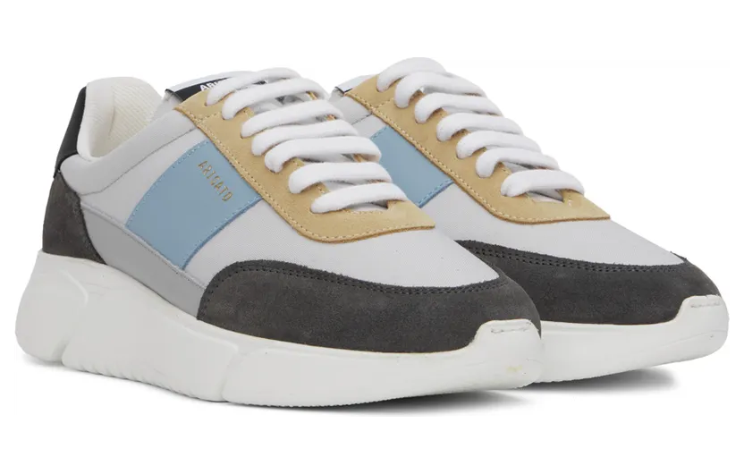 Axel Arigato Gray & Blue Genesis Vintage Sneakers (F0084083) (4)