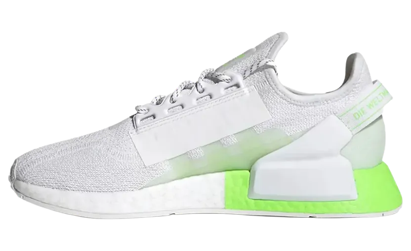 adidas NMD R1 V2 White Signal Green (GX4985)