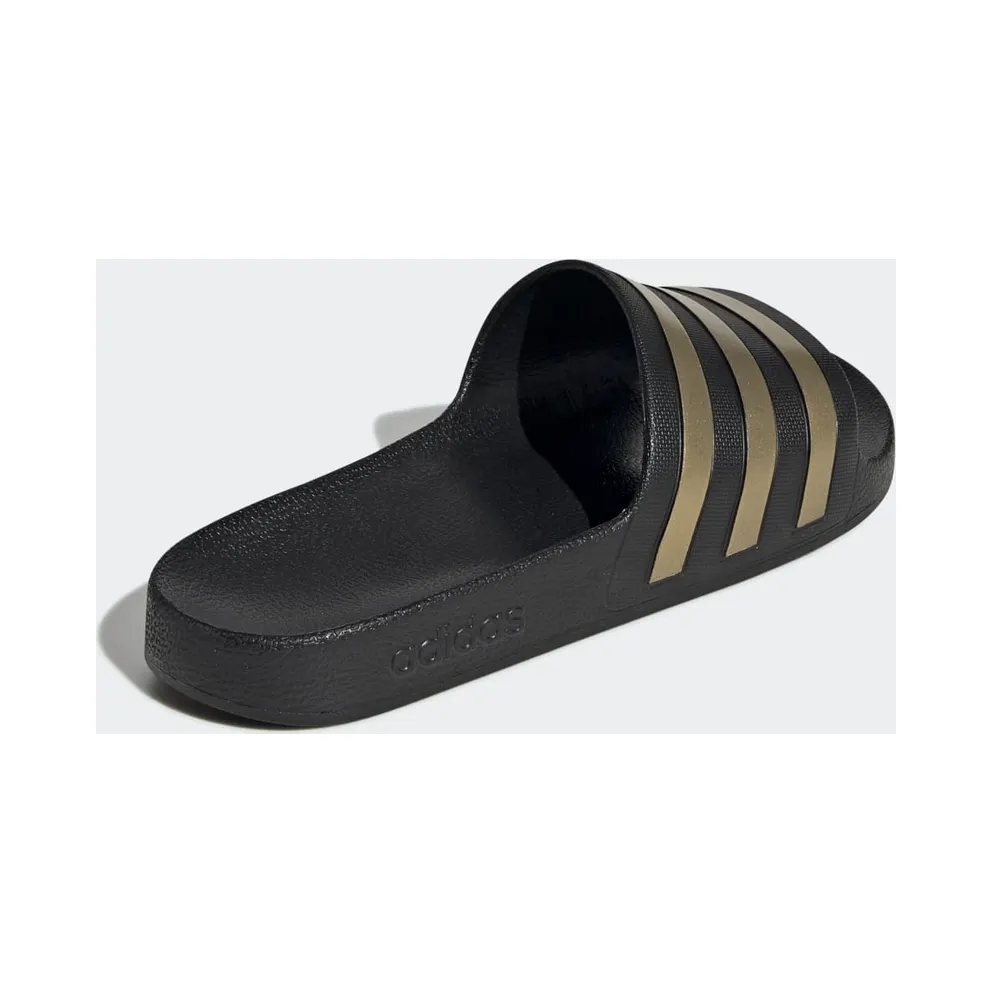 Adidas Adilette Aqua Slides Core Black / Gold Metallic / Core Black (EG1758)