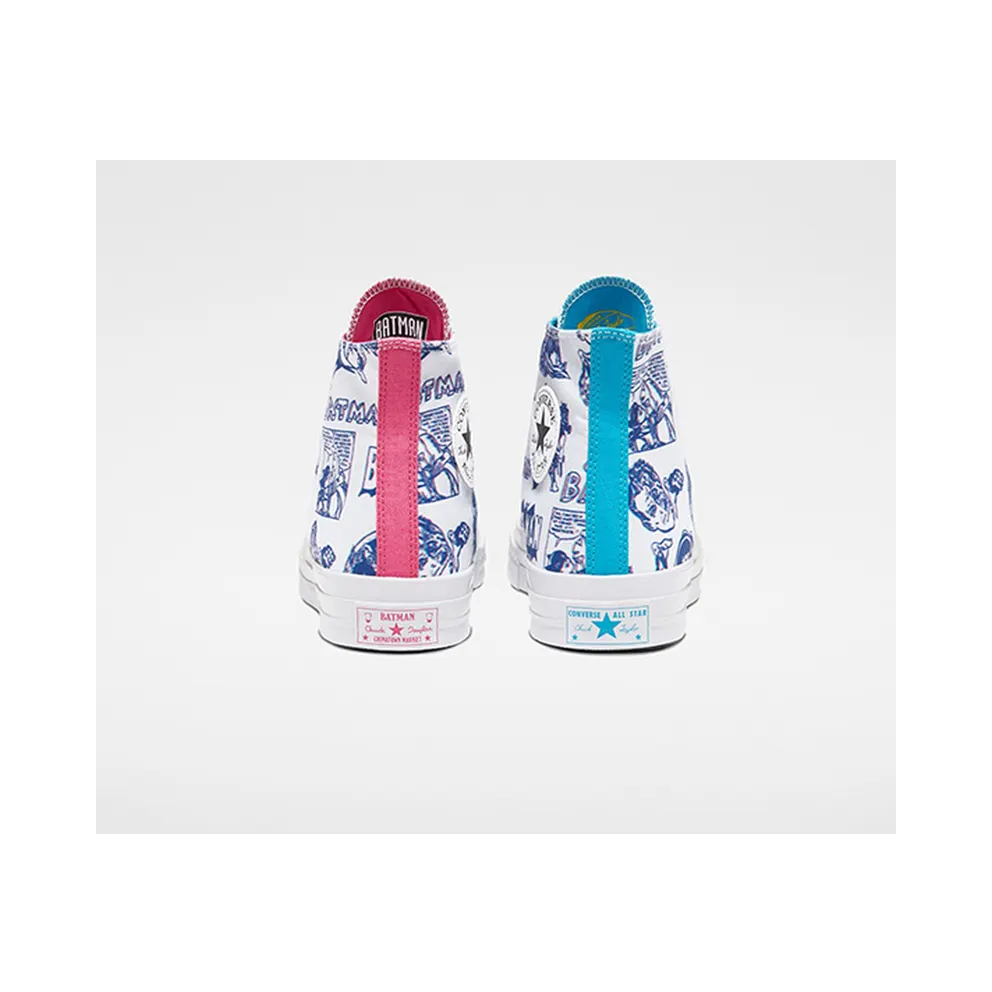 Converse Chuck Taylor All-Star 70s Hi Chinatown Market x Batman White Mouse/White-Purple (167512C)