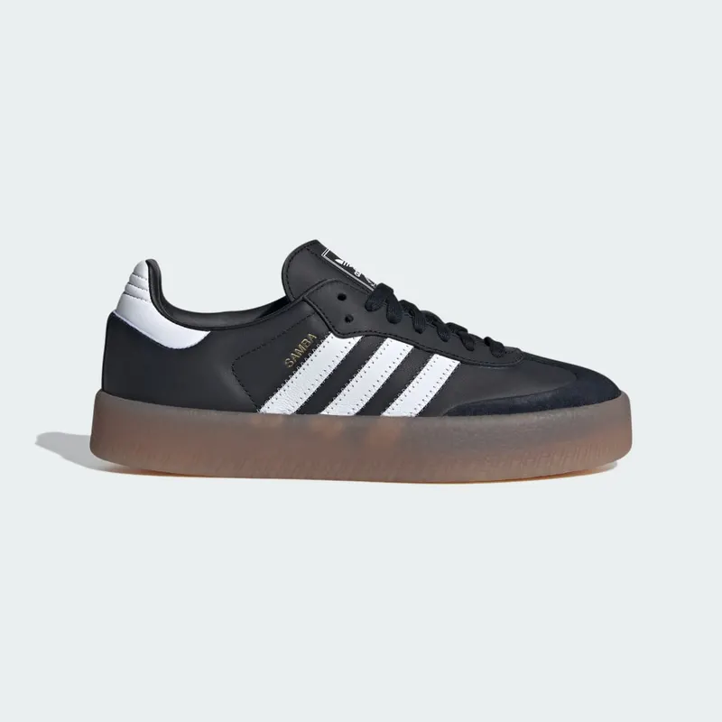 Adidas Sambae Core Black / Cloud White / Gold Metallic (JI1350)