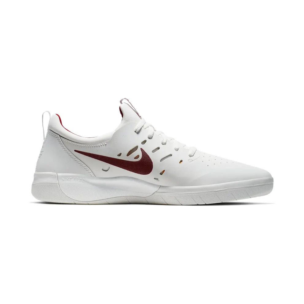 Nike SB Nyjah Free Summit White Team Crimson Summit White/Team Crimson-University Gold-Midnight Navy (AA4272-102)