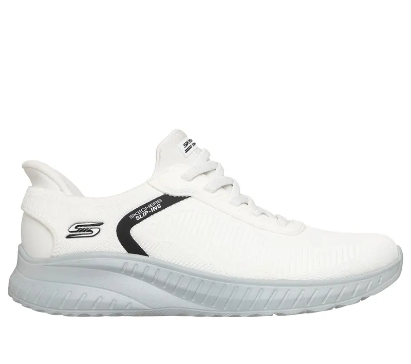 Skechers Slip-ins: BOBS Sport Squad Chaos Sneaker White/Grey