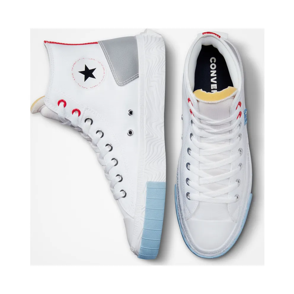 Converse Chuck Taylor Alt Star Reflective Shine White/Red/lt Armory Blue