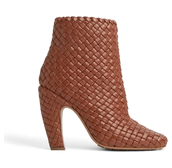 Bottega Veneta Canalazzo Ankle Boot Brown Sugar (756267 V2EH0 2460)