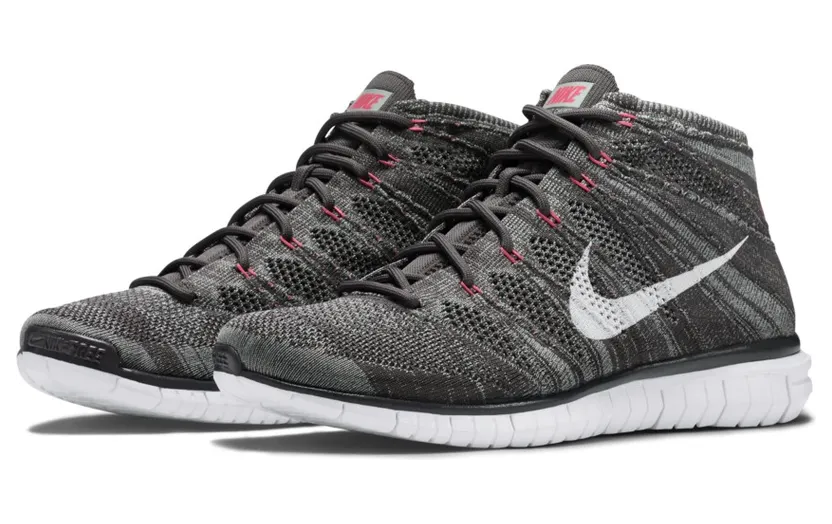 Nike Free Flyknit Chukka Midnight Fog Mica Green