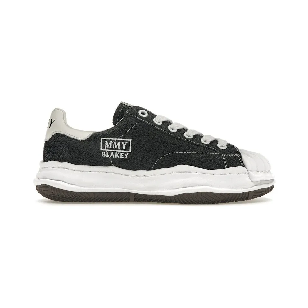 Maison Mihara Yasuhiro Blakey OG Sole Embossed Leather Low Black (A11FW717-BLK)
