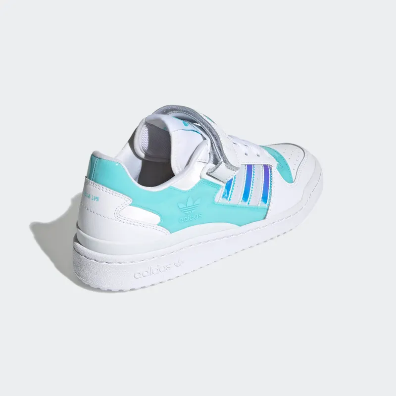 adidas Forum Low Cloud White / Pulse Aqua / Pink Tint (GX3398)