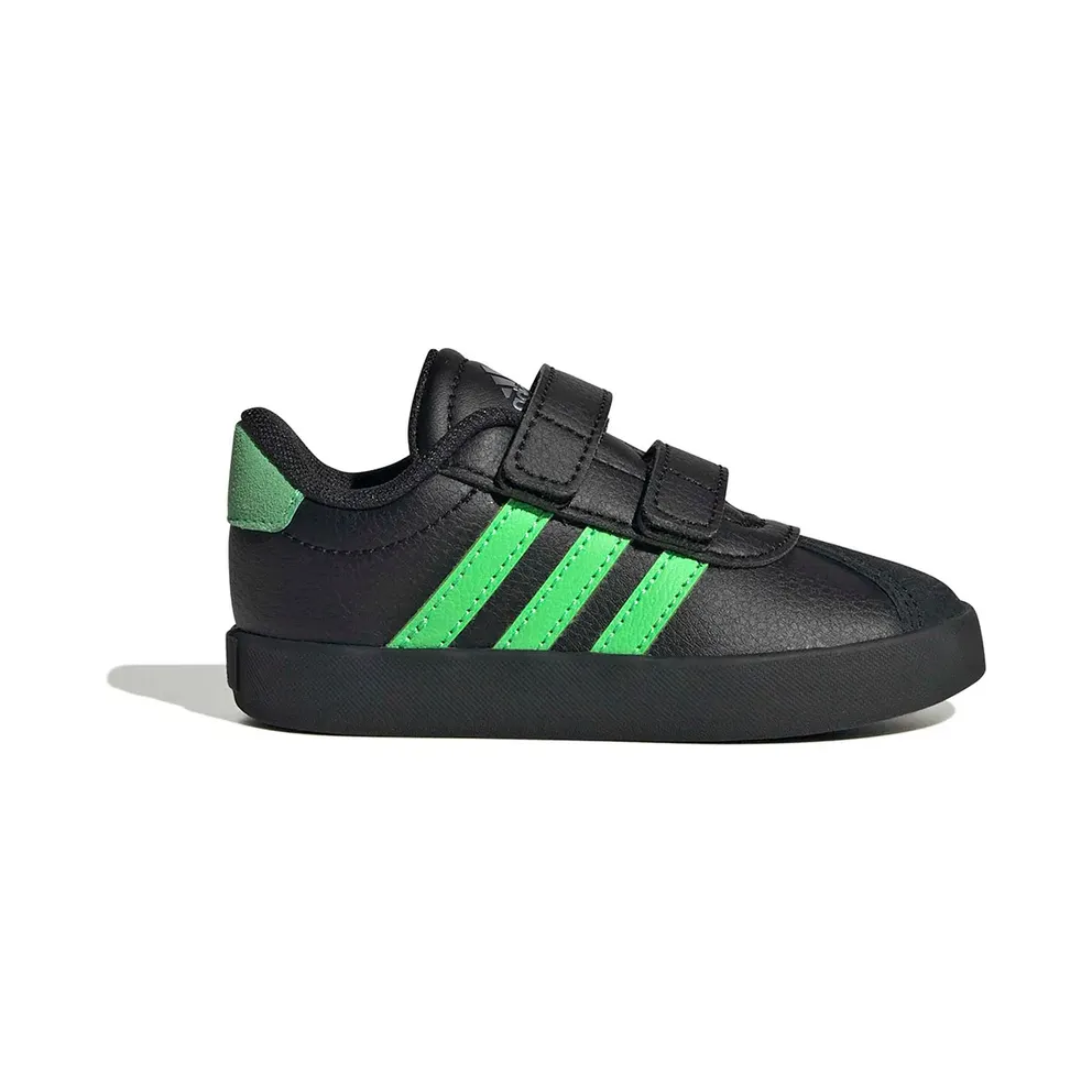 Adidas Court Core Black / Screaming Green / Carbon (KK4574)