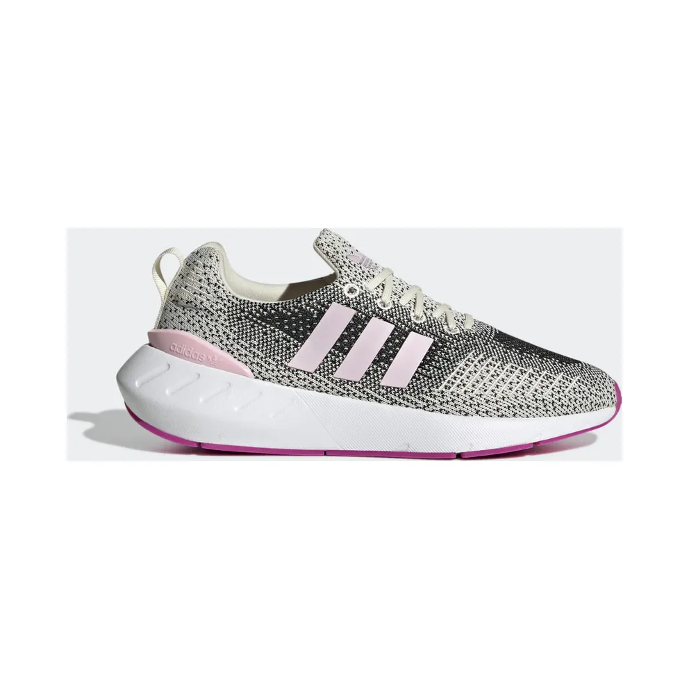 adidas Swift Run 22 Schuh Cream White / Clear Pink / Vivid Pink (GV7979)
