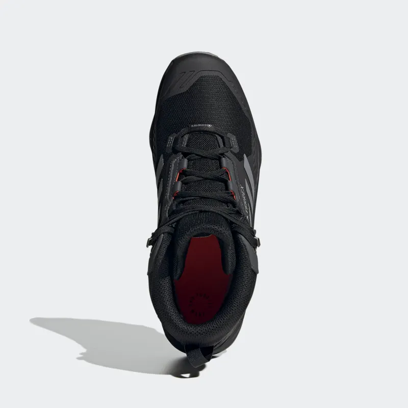 adidas Terrex Swift R3 Mid GORE-TEX Hiking Core Black / Grey Three / Solar Red (HR1308)