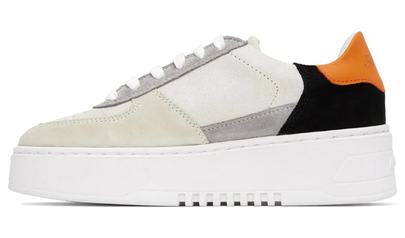 Axel Arigato SSENSE Exclusive Taupe Orbit Orange/Brown (F0180049) (3)