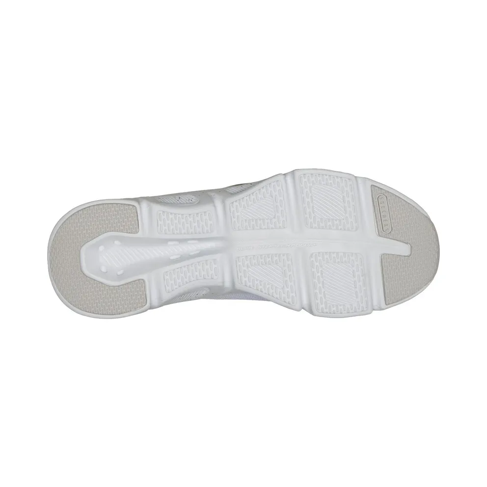 Skechers Slip-ins: Glide-Step Gratify – Pace Sneaker White/Silver