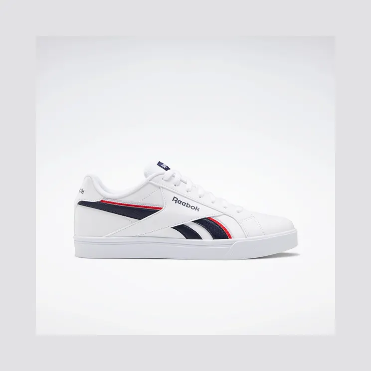 Reebok Royal Complete 3.0 Low Schoenen Cloud White / Vector Navy / Vector Red