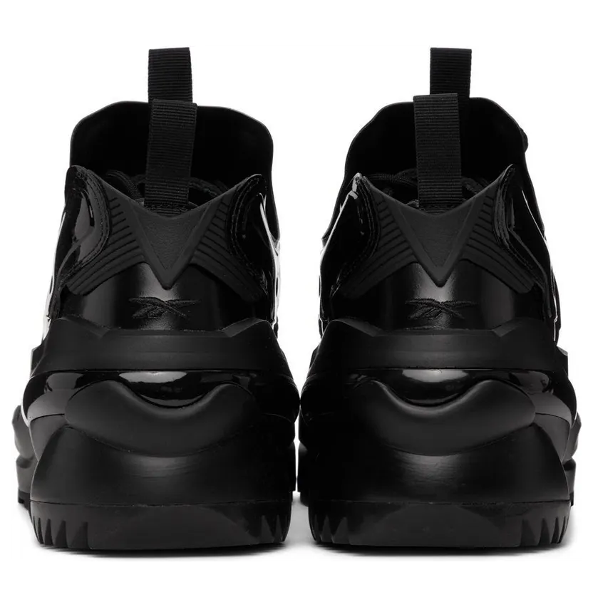 Maison Margiela Black Reebok Edition Tabi Instapump Chunky Sneakers (S57WS0404 P3801) (4)