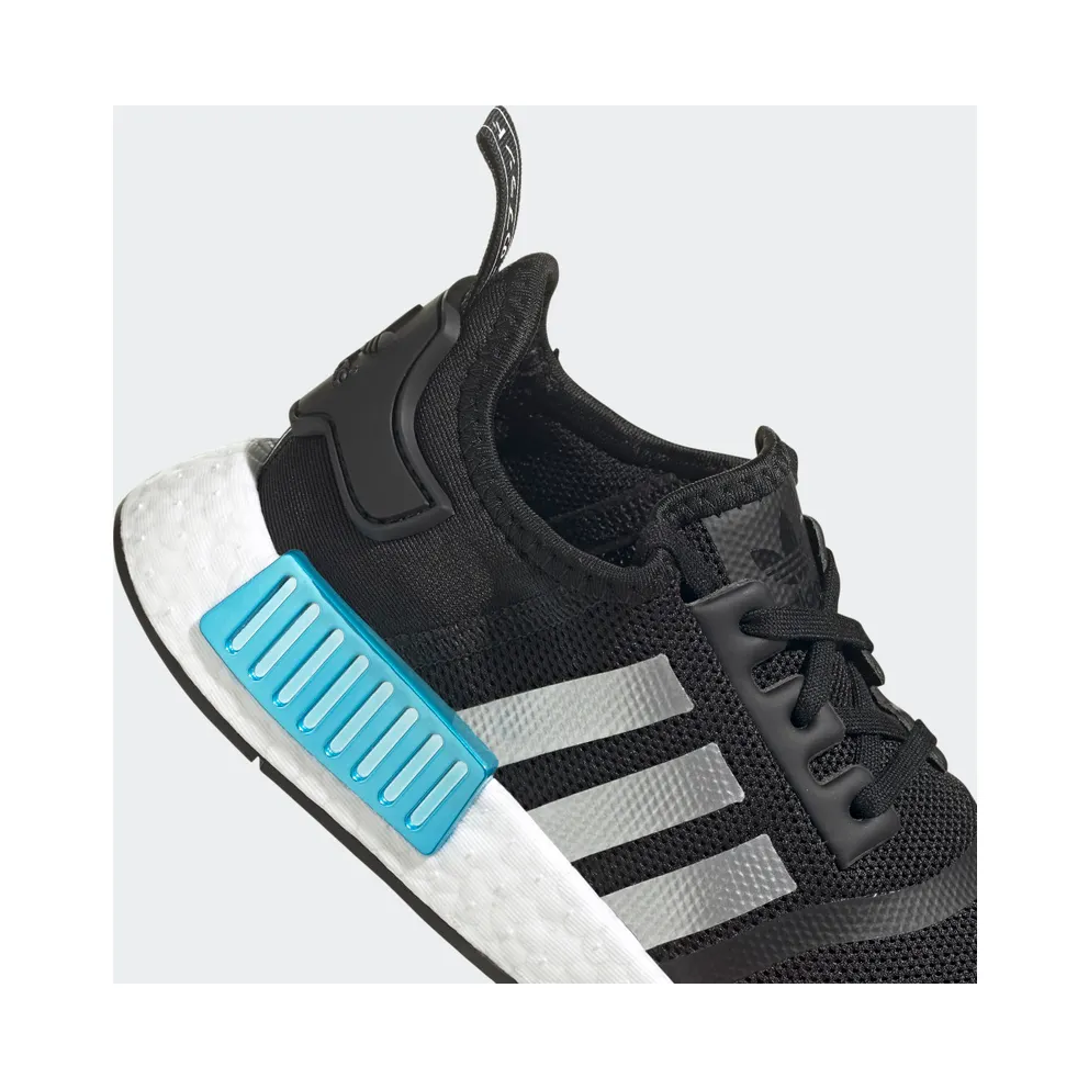 adidas NMD_R1 Core Black / Silver Metallic / Solar Red (FX5024)