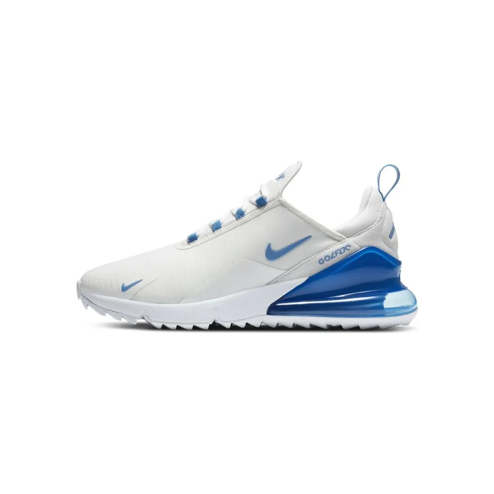 Nike Air Max 270 Golf White University Blue Metallic Summit White/White-University Blue-Coast (CK6483-101)