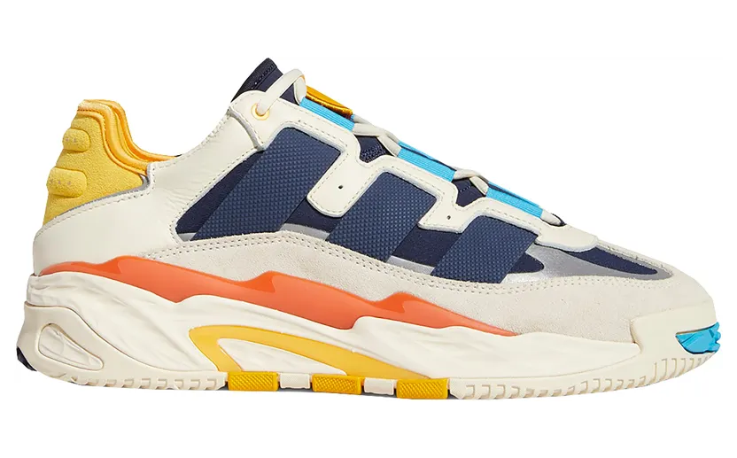 Adidas Niteball ‘Cream White Cyan’ Cream White/Signal Cyan/Collegiate Navy (FV4842)