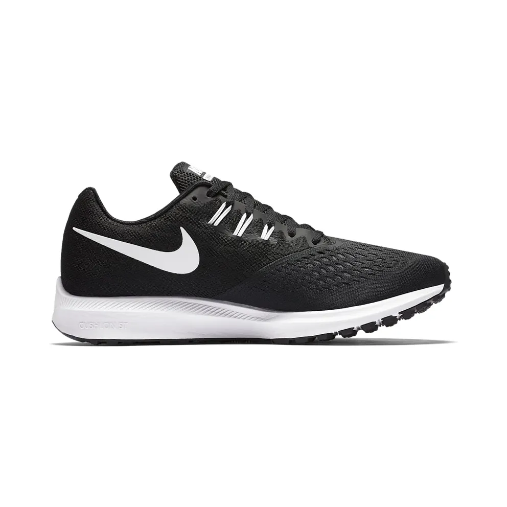 Nike Zoom Winflo 4 Black/White-Dark Grey (898466-001)