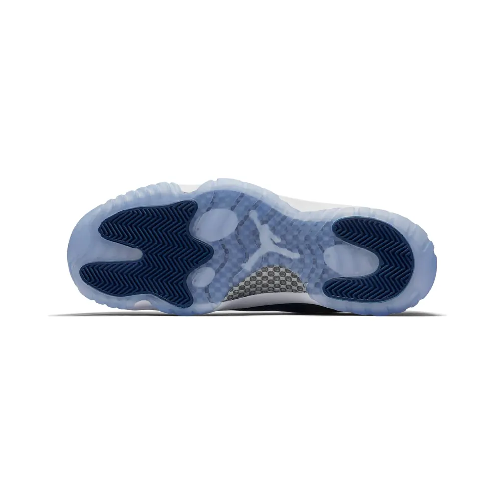 Jordan 11 Retro Low Snake Navy (2019) White/Black-Navy (CD6846-102)