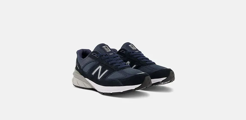 New Balance 990 v5 Navy Navy/Silver (M990NV5)