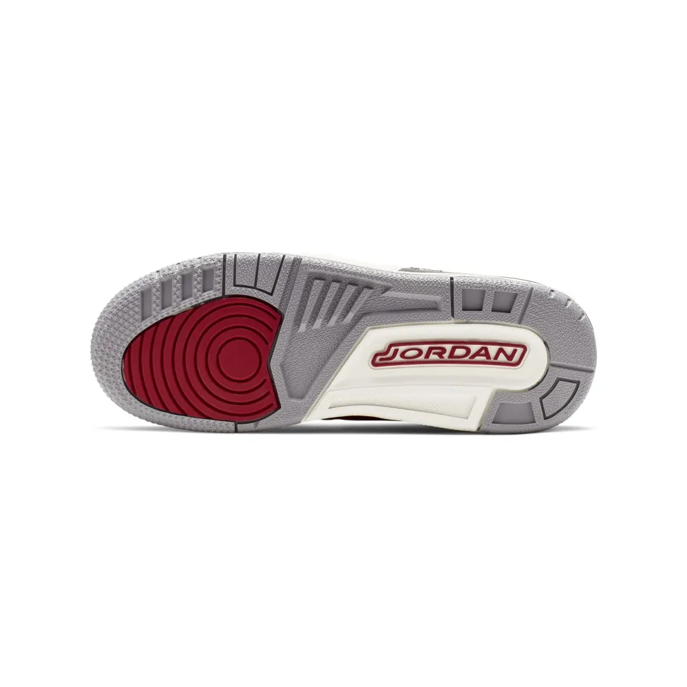 Jordan Legacy 312 Low Chicago (GS) Summit White/Black-Varsity Red-Sail (CD9054-106)