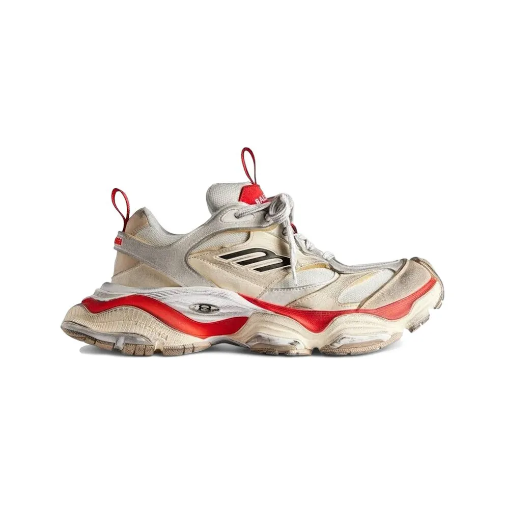 Balenciaga Cargo Worn-Out Beige Red (785754 W2MV1 2160)