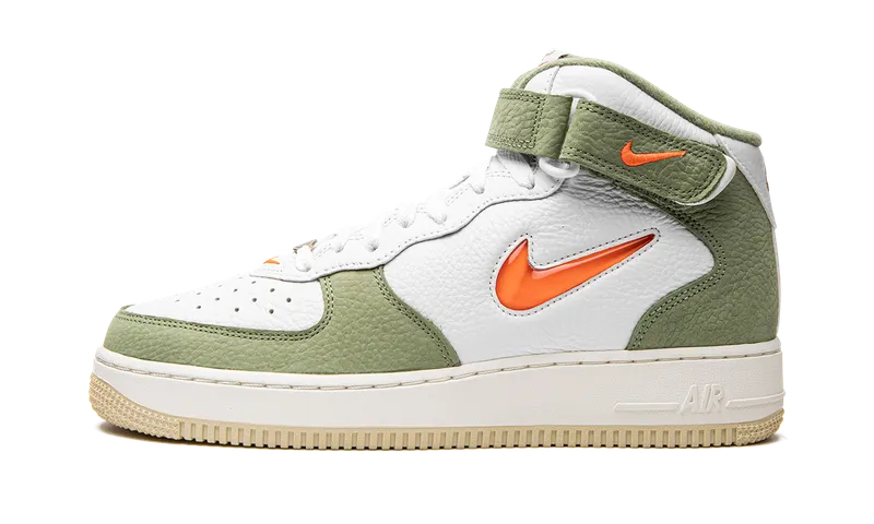 Nike Air Force 1 Mid QS “Jewel Oil Green” (DQ3505-100)
