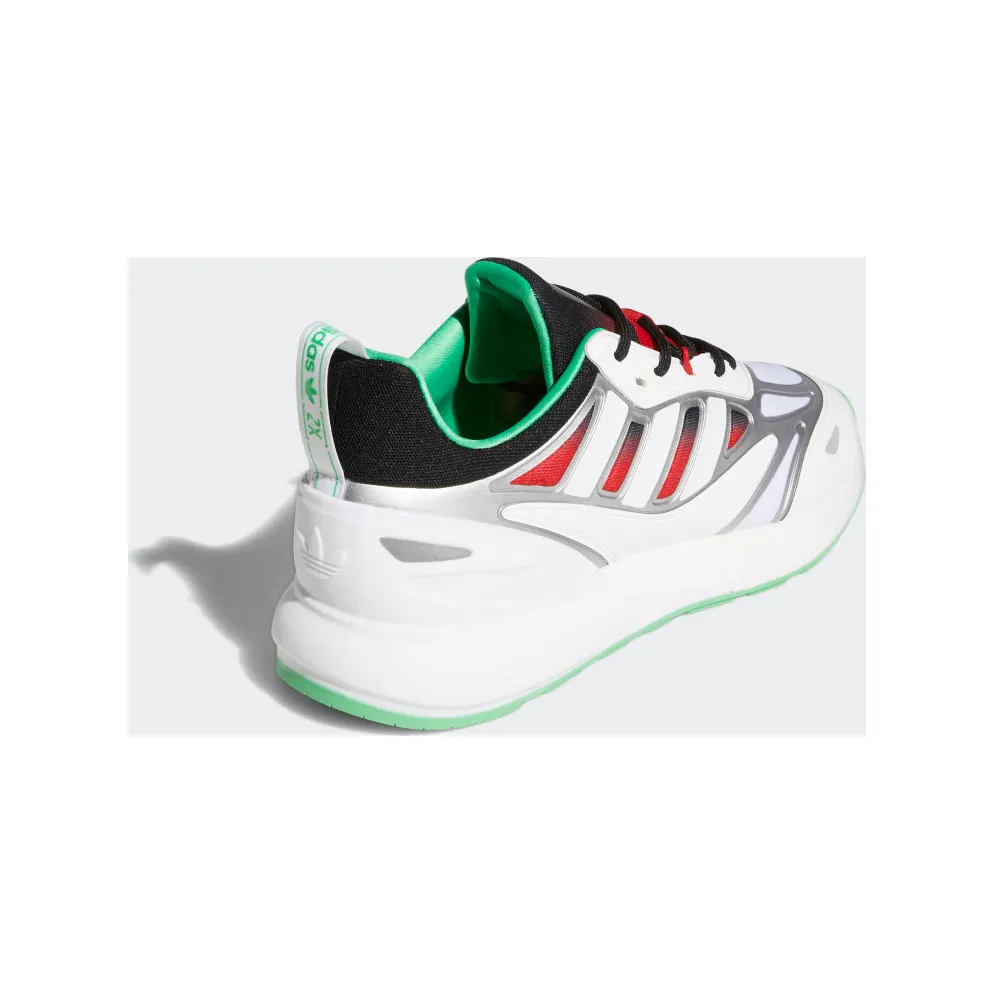 adidas Gamora ZX 2K Boost Silver Metallic / Cloud White / Scarlet (GX1205)