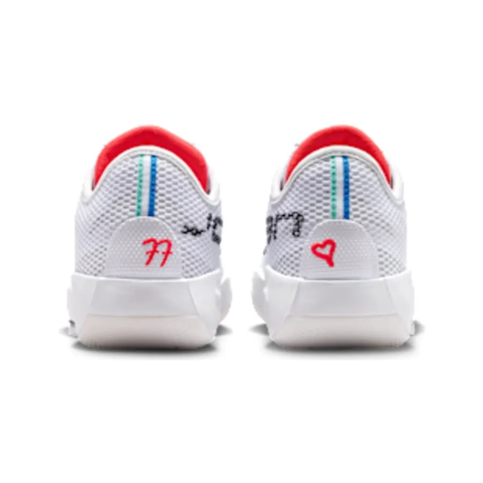 Nike Luka 77 ‘Love Letter “White / Black / Sail / Bright Crimson” (IH0573-101)