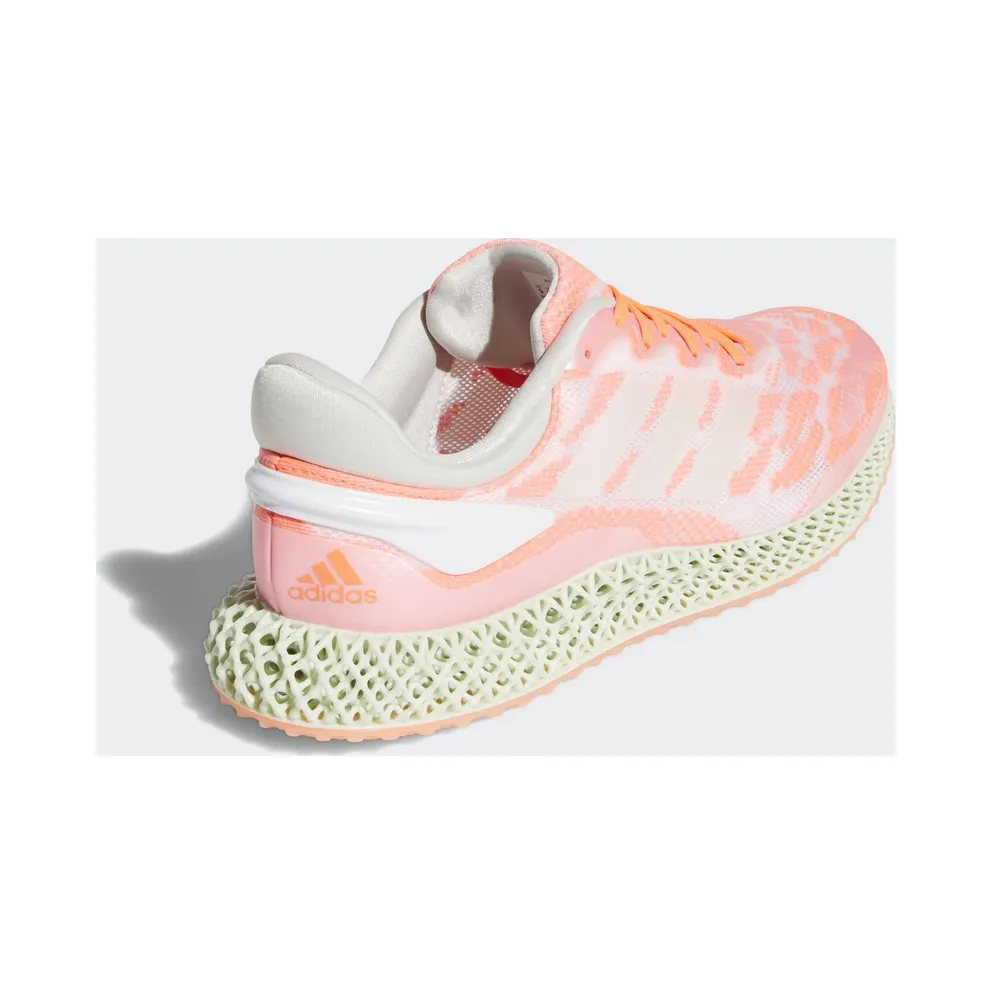 adidas 4D Run Signal Coral Footwear White/Footwear White/Signal Coral (FW6838)