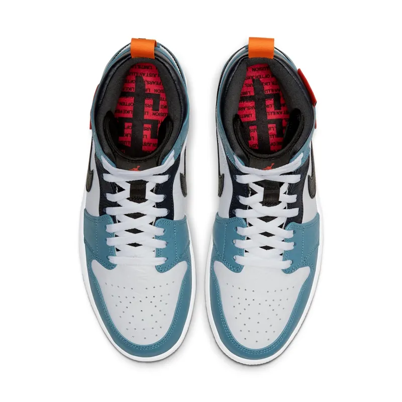 Air Jordan x Facetasm Nike AJ I 1 Mid ‘Fearless’ (2019) (CU2802-100)