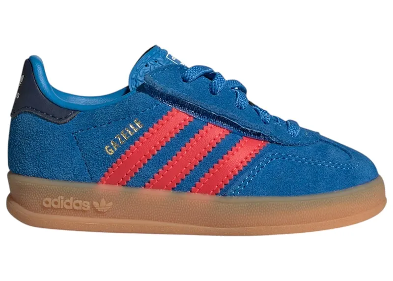 adidas Gazelle Indoor Comfort Closure Lucid Ray Blue Lucid Red (IH4011)